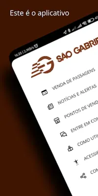 SGBus - Viação São Gabriel android App screenshot 7